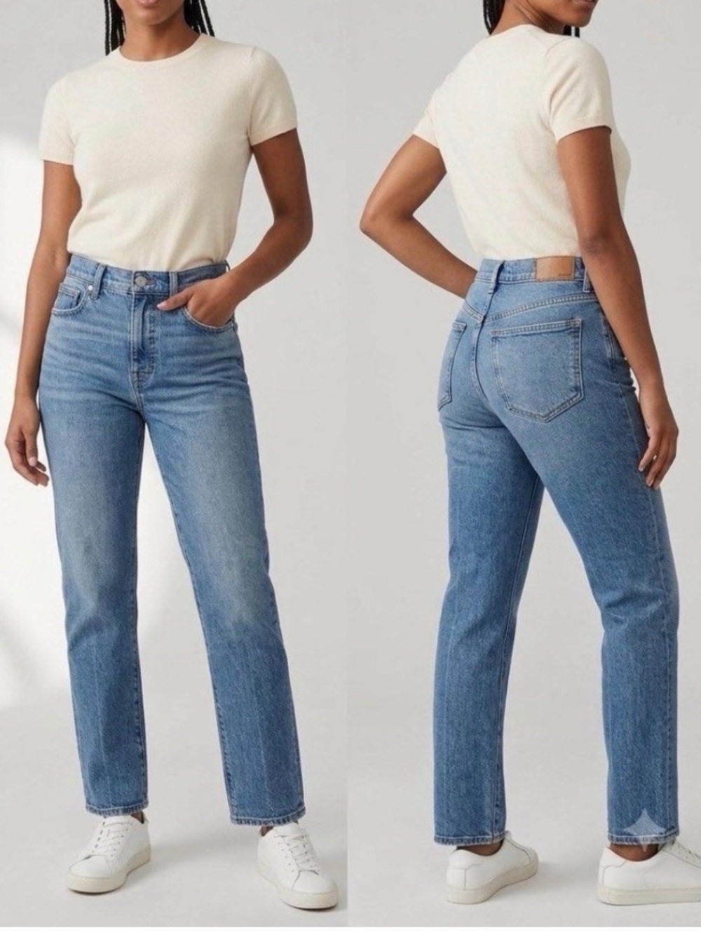 Madewell 90s Straight Women's Jeans Light Blue Size 32